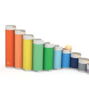 KiwiCo Rainbow Ball Run